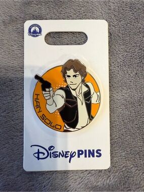 AUTHENTIC HAN SOLO PIN FROM DISNEYLAND